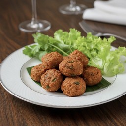 ลาบหมูทอด