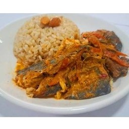 ฉู่ฉี่ปลาทู (คลีน) Mackerel in Dried red Curry with Almond milk