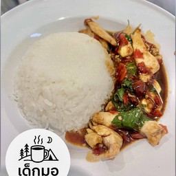 ข้าวผัดกระเพราไก่