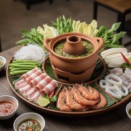 จิ้มจุ่มหมูรวมทะเล