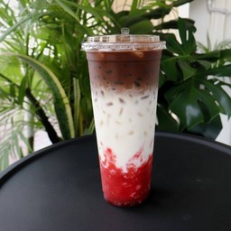 โกโก้สตรอเบอรี่นมสด