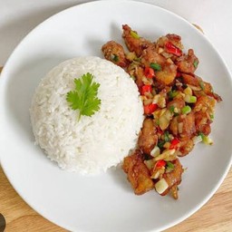 ไก่กรอบคั่วพริกเกลือ