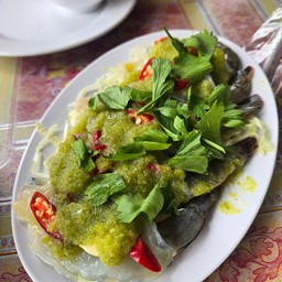 กุ้งแช่น้ำปลา แหลมรสเด็ด