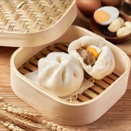 ซาลาเปาทับหลี ไส้หมูสับ 2 ลูก