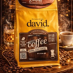 เมล็ดกาเเฟกลิ่นวิสกี้ (100 g.)