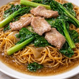 ราดหน้าเส้นหมี่ขาวโบราณ