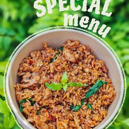 กระเพราคลุก