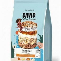 เมล็ดกาเเฟกลิ่นบานอฟฟี่ (200 g )