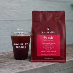 Americano (เมล็ด Peach blend, Mister Lees)