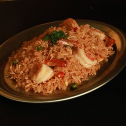 ข้าวผัดมันกุ้ง
