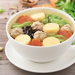 แกงจืดเต้าหู้หมูสับ