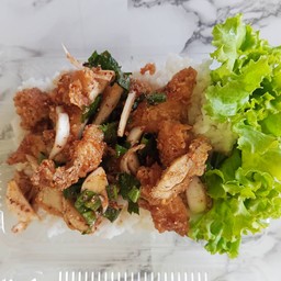 ข้าวยำไก่แซ่บ