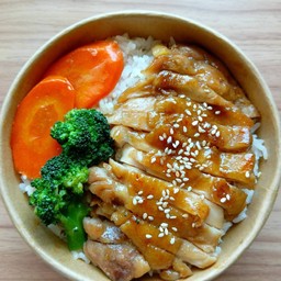 ข้าวหน้าไก่เทริยากิ