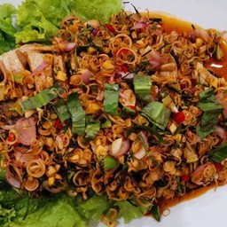 ปลากระพงลุยสวน