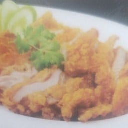 ข้าวมันไก่ทอด