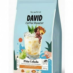 เมล็ดกาเเฟกลิ่นพี่นา โคลาด้า (200 g.)