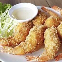 กุ้งชุบแป้งทอด