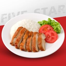 ข้าวสเต๊กไก่ย่างซิกเนเจอร์