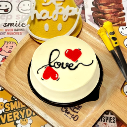 เค้กมินิ 11cm. - Vanilla ( 33 ) - Love