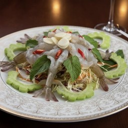 กุ้งแช่น้ำปลา