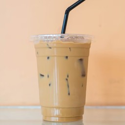 กาแฟนมสด เย็น