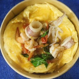 ไข่ข้นห่อหมกทะเล