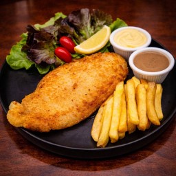 สเต็กปลาดอลลี่ย่างเนย