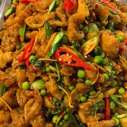 ปลาเก๋าผัดฉ่า