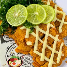 ไก่ทอดซอสครีมมะนาว เมนูทานเล่น