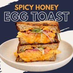 Spicy Honey Egg Toast