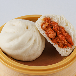 ซาลาเปาไส้หมูแดงRoasted Pork Bun.