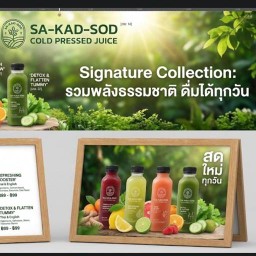 น้ำผักผลไม้สกัดสด เอกชัย5