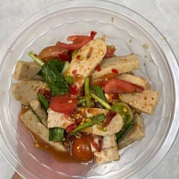 ตำปลาร้าหมูยอ (หมูยอเกรดA น้ำปลาร้าสูตรป้านี)