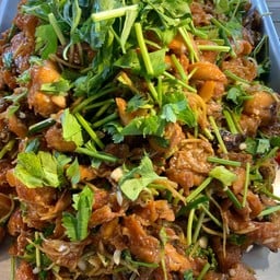 ปลานิลผัดขึ้นฉ่าย