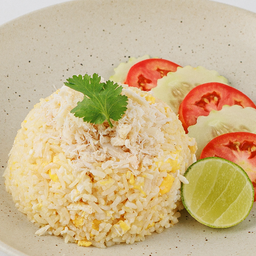 ข้าวผัดปูCrab Meat Fried Rice.
