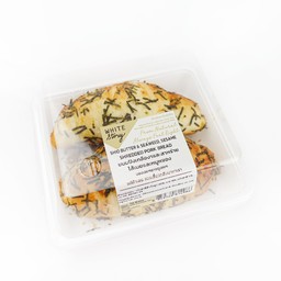 ขนมปัง เกลืองาสาหร่ายไส้เนยและหมูหยอง