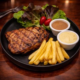 สเต็กไก่สไปร์ซี่ย่าง