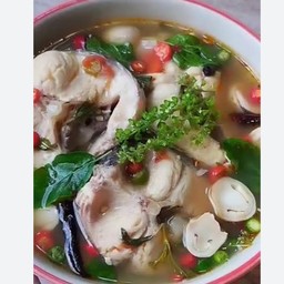 ต้มยำปลาช่อนน้ำไส