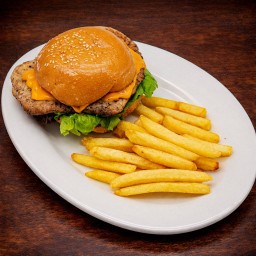 เบอร์เกอร์อกไก่ย่าง