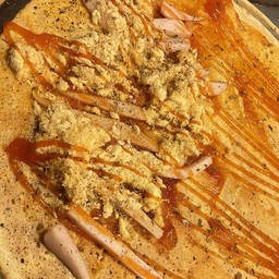 ซอสพิซซ่า หมูหยอง ไส้กรอก โรยออริกาโน่