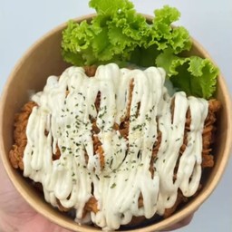 ไก่กรอบ ซอสซาวครีมชีส