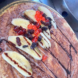 นูเทลล่า กล้วยหอม ลูกเกด เยลลี่ รสช็อกโกแลต