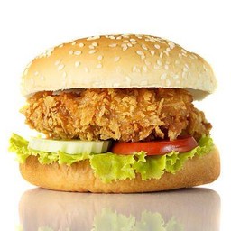 เบอร์เกอร์ไก่กรอบ