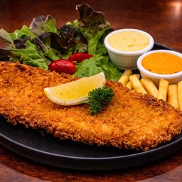 สเต็กปลาดอลลี่ทอด