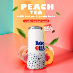 ชานมพีชโบบาธัญพืช-(L)