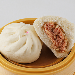 ซาลาเปาไส้หมูสับMinced Pork Bun.