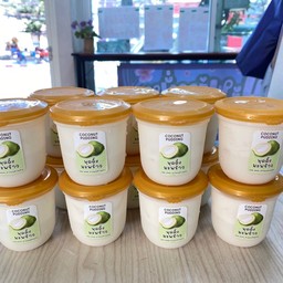 พุดดิ้งไข่มุกมะพร้าวน้ำหอม