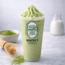 มัทฉะออร์แกนิคลาเต้ ปั่น