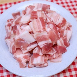 หมูสามชั้น ชุดละ