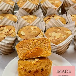 ชิฟฟ่อนชาไทยไส้ชาไทย ( กล่อง2ชิ้น )